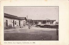 Aliso Street in 1886 Los Angeles California CA c1905 Postcard picture