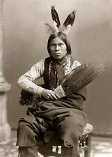 Antique Photo... American Native- Bahbeskeit 1890s...Photo Reprint 5x7 picture