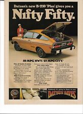 1977 Datsun B-210 : Print Ad picture
