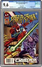 Web of Scarlet Spider #2N Morgan Newsstand Variant CGC 9.6 1995 4386007010 picture