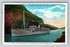 USS Relief Hospital Ship, Transportation, Antique, Vintage c1939 Postcard picture
