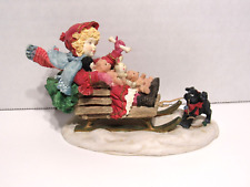 1991 Enesco Laura's Attic “Come on you can do it” Four Seasons Series Karen Hahn picture