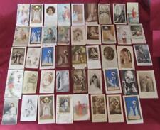 1940s ANTIQUE ORIGINAL COLLECTION OF 44 CHRISTIAN JESUS CHRIST CARDS picture
