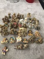 Cherished  figurine LOT of 28 USED Chipped Pieces Broken See Pics 3.11.24 Bag3 picture