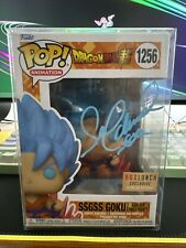 Funko Pop Dragon Ball #1256 SSGSS Goku Signed by Sean Schemmel JSA certified picture