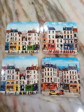 RDe IMPORTS MADE IN ITALY VINTAGE SETTING COASTERS SET OF 4 picture