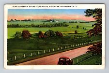 Cazenovia NY-New York, Picturesque Country Scene, c1937 Vintage Postcard picture