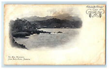 c1905s The Blue Mountains from Folly Point Jamaica Foreign Antique PMC Postcard picture