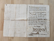 RARE YO EL REY COLONIAL Cuban SPAIN GOVERNOR Signed Document AUTOGRAPHED 1815 picture