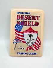 1991 Operation Desert Shield Sealed 12 Pack Trading Card - Pacific - Military picture