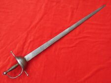 NICE ANTIQUE 17th CENTURY EUROPEAN RAPIER SWORD WIDE BLADE Spanish dagger 1600'S picture