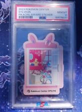 2023 Pokemon Center Pikachu Award Sticker Sylveon PSA 10  picture