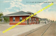 Pennsylvania PRR Princess Anne MD station REPRODUCTION from postcard picture