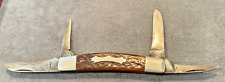 Vintage John Primble Belknap Hardware Mfg Co 4 blade Congress knife--548.24 picture