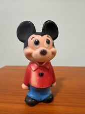  Vintage Mickey Mouse Plastic Figure Disney Productions 1960's picture