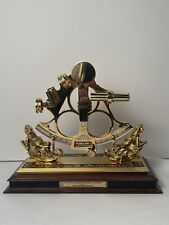 National Maritime Historical Society The Maritime Sextant Franklin Mint Brass picture