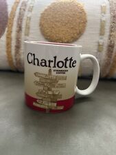 Starbucks Charlotte 2011 Global Icon Geographic Collectible Mug 16oz Coffee Cup picture