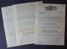 1934 San Antonio Texas Alamo Land Lease Agency 6 paged letter- Great Oil content picture