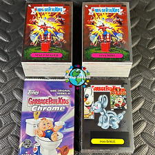 GARBAGE PAIL KIDS CHROME 6 COMPLETE 100-CARD BASE SET +WRAPPER 2023 6TH SERIES picture