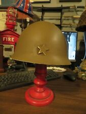 WWII Former Japanese Army Iron Cap Helmet Military WW2 IJA picture