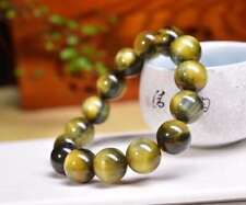 Natural dream tiger eye bracelet, beautiful color noble and beautiful hand, 14mm picture
