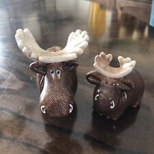 Moose Salt and Pepper Fun Cute Shakers picture