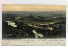 Postcard View from Neversink Showing Schuylkill Valley Reading Pennsylvania 1906 picture