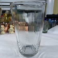 Neiman Marcus Vintage Crystal Vase. 10” H X 6.5” W At Top X 4” W At Base picture