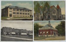 4 1910 era & 3 1920's-1930's Centerville Iowa postcards picture