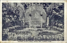 1948 RPPC St. Louis,MO Easter Altar Scene,Jewel Box,Forest Park Missouri Vintage picture