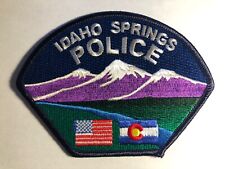 Idaho Springs Colorado Police Patch picture