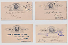 1880s Postcard Lot - Four (4) Different - See Scans for Conditions picture