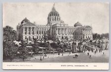 State Capital Harrisburg Pennsylvania PA Undivided Back Postcard picture