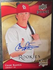 Colby Rasmus 2009 UD Icons rookie auto card  # 40/400 picture