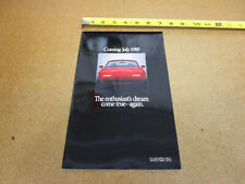 1989 1990 Mazda Miata EARLY sales brochure 14pg ORIGINAL literature picture