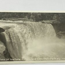 RPPC Cumberland Falls State Park Kentucky Postcard picture
