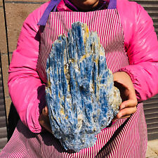 11.66LB Natural beautiful Blue KYANITE with Quartz Crystal Specimen Rough picture