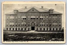 McKinley High School Granite City Illinois IL 1910 Postcard picture