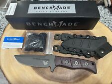 NEW Benchmade 375BK-1 Fixed Adamas With Custom Handles CPM-CruWear Fixed Blade picture