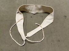 ORIGINAL WWI WWII US ARMY OFFICER CLASS A JACKET NECK STOCK-WHITE picture