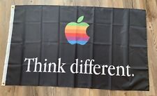 🔥80's Apple Inc. Think Different Banner Flag - New- Unique 🔥 picture