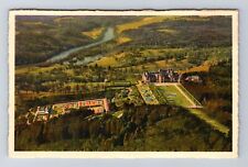 Biltmore NC-North Carolina, Aerial View Of Biltmore House, Vintage Postcard picture
