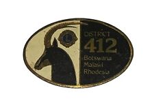 Lions Club District 412 Botswana Malawi Rhodesia Badge Pin picture