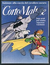 Batman the Dark Knight Returns Italian Cover 2 Books Lot Corto Maltese 1989 VF picture