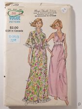 Vogue 7950 Vintage 1970s Robe & Gown Sewing Pattern UCFF Size 14 picture