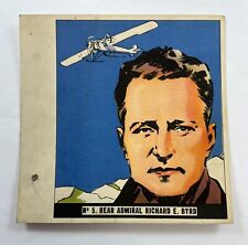 1936 Goudey History of Aviation R65 #5 Rear Admiral Richard E. Byrd MT1 picture