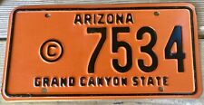 BEAUTIFUL UNISSUED 1966 BASE ARIZONA COUNTY GOVERNMENT LICENSE PLATE, C 7534 picture