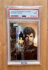 1993 Topps Star Wars Galaxy George Lucas #2 PSA 9 MINT 07qw picture
