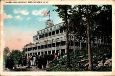 Hotel Uncanoonic, Manchester, New Hampshire NH 1917 Postcard picture