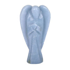 382.95 Ct. Natural Afghan Lapis Lazuli Stone Angel Hand Carved Angels Figurines picture